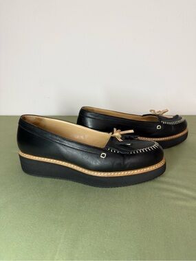 100% Leather Loafers Women’s 9.5 Marino Fabiani Made in Italy